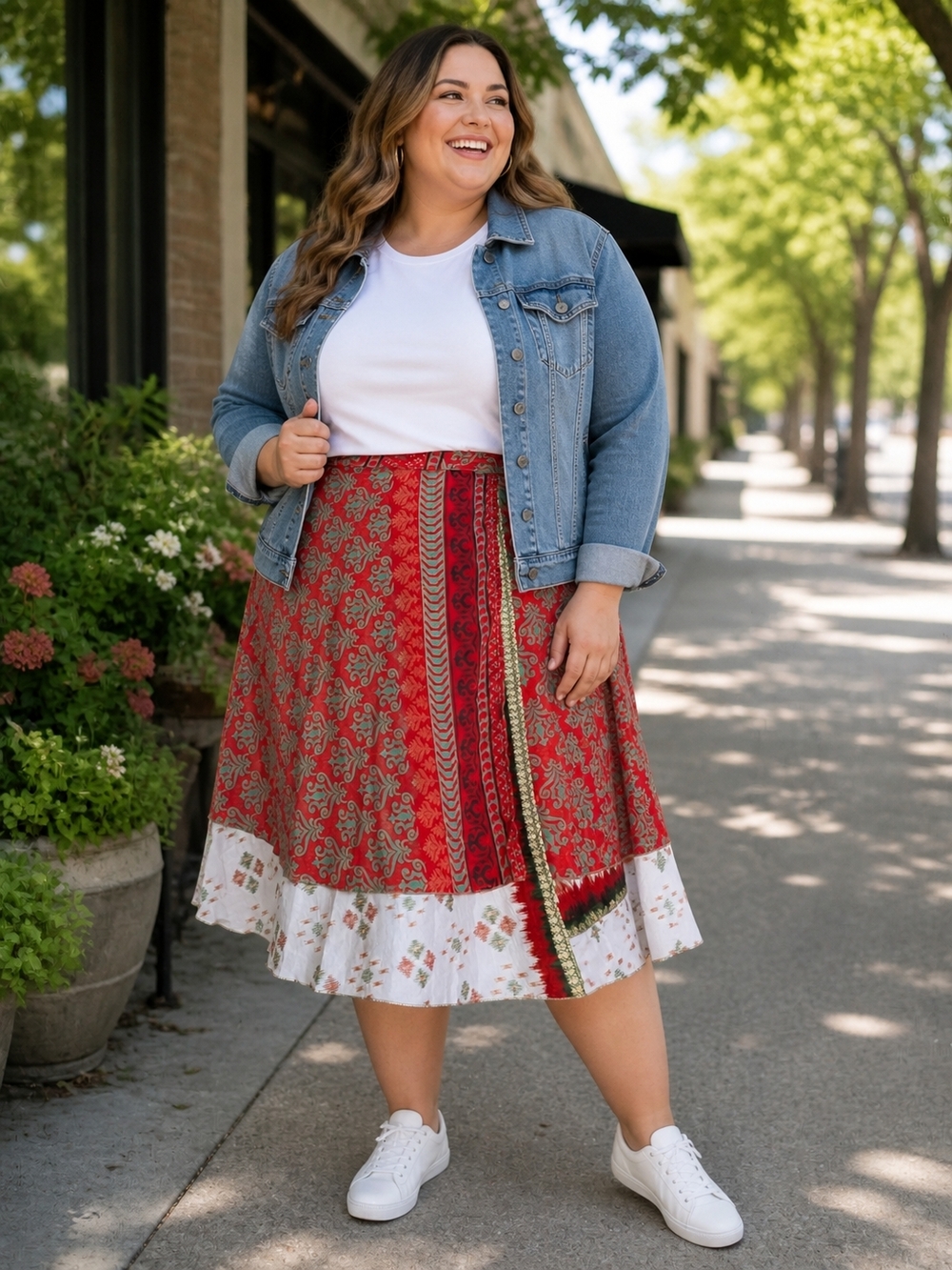 SHOW SPECIAL $20: Good Darn Yarn Plus Size Goddess Wrap Skirts
